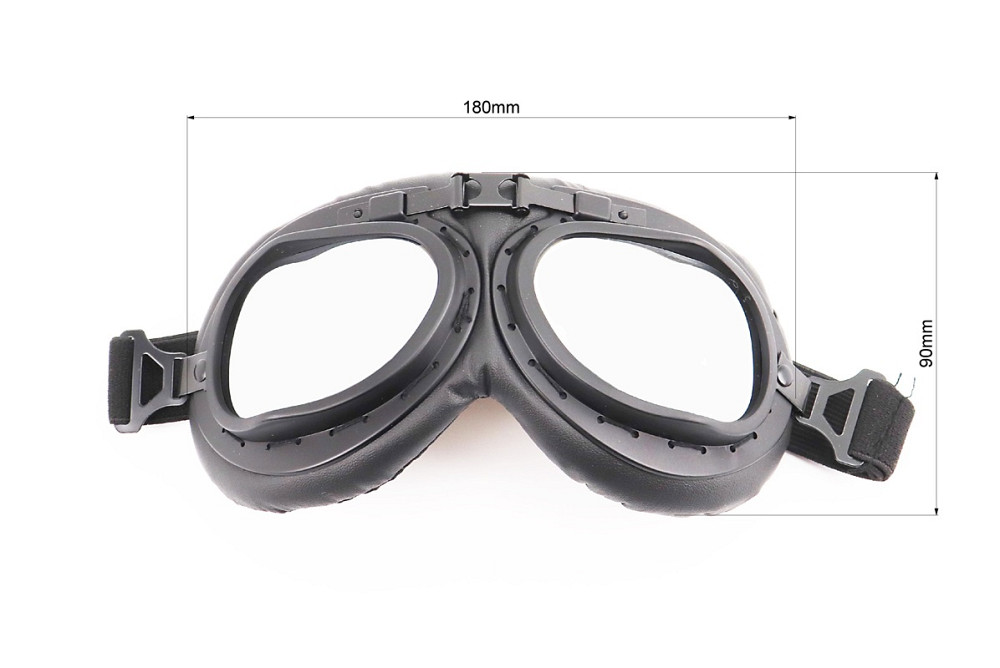 Окуляри "РЕТРО", чорні (дзеркальне скло), MT-006 Київ - фото 3