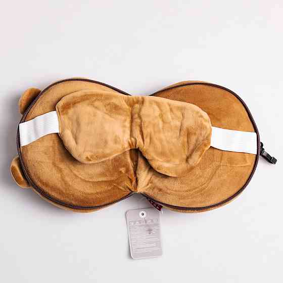 Подушка для шиї з маскою для очей HP-56-23BR Коломия