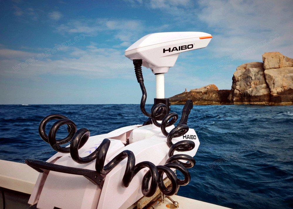 Лодочный электромотор Haibo P90 c GPS Киев - изображение 5