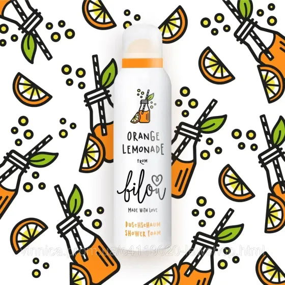 Пінка для душу Bilou Orange Lemonade 200 мл Чернівці