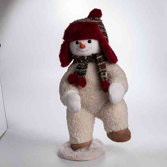 Новорічна фігурка Сніговик 21×21×45 (см) CR-4-11 Київ