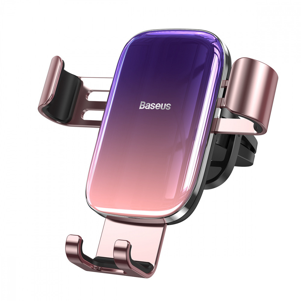 Тримач телефону автомобільний Baseus Glaze Gravity Car Mount чорний Львів - фото 8