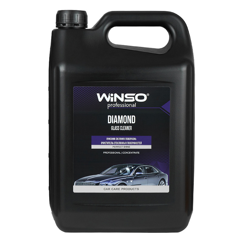 Очиститель стеклянных и зеркальных поверхностей автомобиля Winso Diamond Glass Cleaner 5л Львов - изображение 1