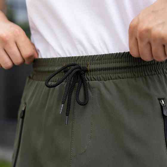 Мужские шорты прямого кроя хаки Pobedov Vil'nyy Киев