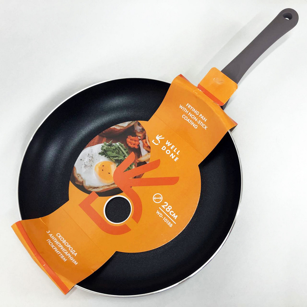 Сковорода для готовки на индукционной плите, Сковорода гриль удобная Качественная для жарки SV-41 Львов - изображение 5