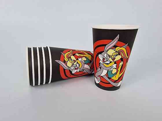 Склянка паперова 500 мл (16oz) "BUGS BUNNY" Маестро (35 шт) Харків