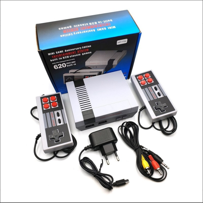 Ігрова приставка Dendy Mini Game з 2 джойстиками, 620 ігор, NES Anniversary Edition для ТБ Одеса - фото 4