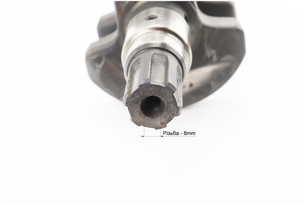 Колінвал 178F (Dшийки-36mm, H-102,4mm) під шліц Київ - фото 3