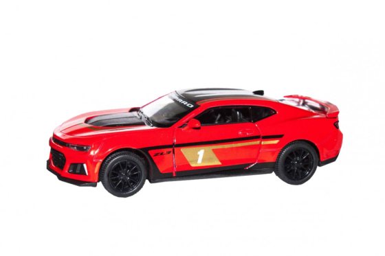 Детская модель машинки Chevrolet Camaro ZL1 2017 Kinsmart KT5399FW инерционная, 1:38 Red Винница