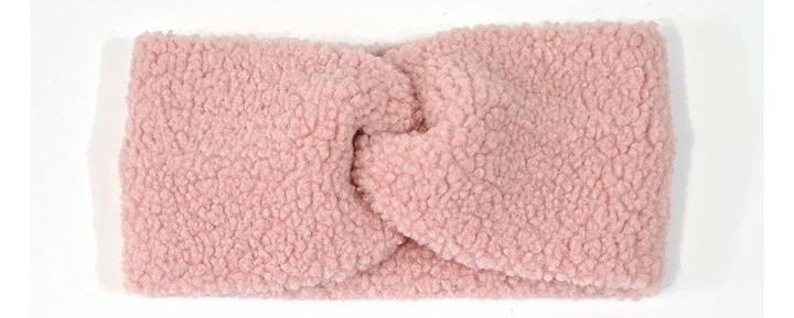 Пов'язка чалма каракуль рожева Київ - фото 1