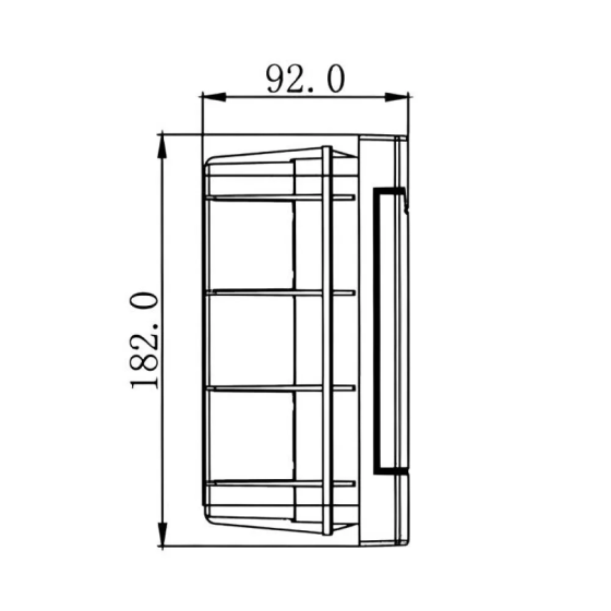 Бокс під автомати внутрішньої установки - 8 Модульний Lezard Харків
