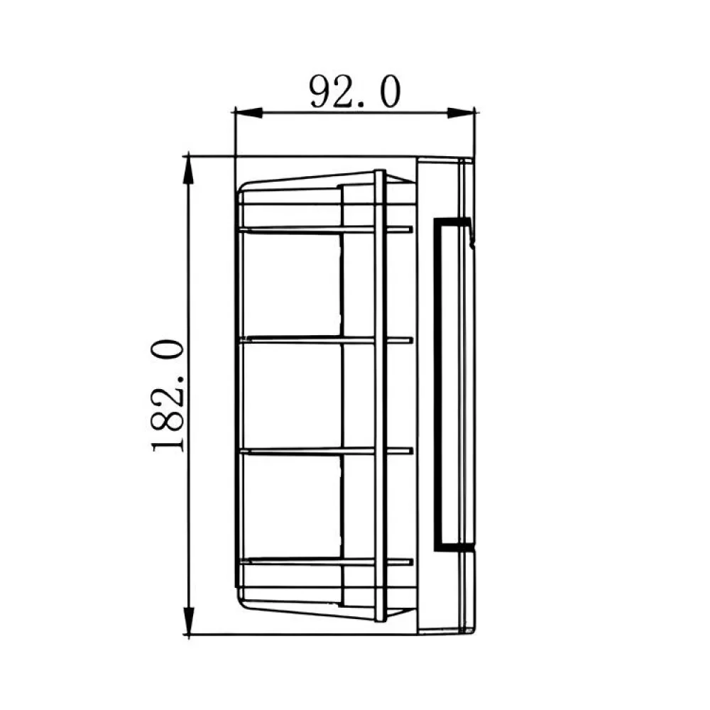 Бокс під автомати внутрішньої установки - 8 Модульний Lezard Харків - фото 2