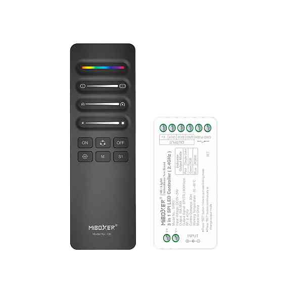 Контролер + пульт керування SPI адресною смарт стрічкою white, RGB, CCT, RGBW / комплект. Київ