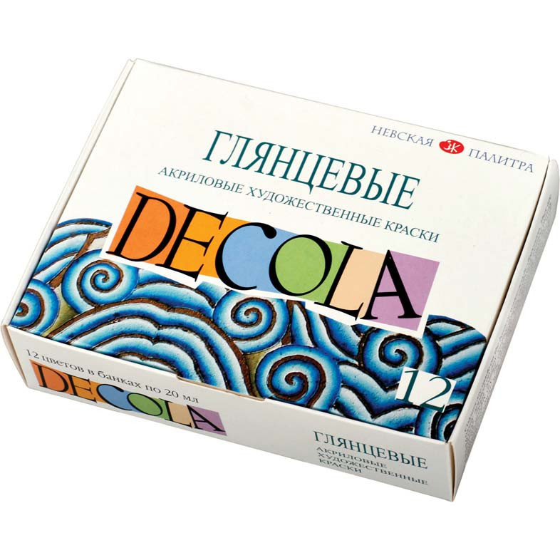 Набір фарб акрілових"Професійна" 350434 12кол. 20мл глянц., шт Київ - фото 1