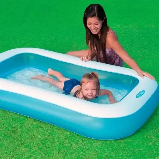 Надувной бассейн Intex 166 х 100 х 25 см 90 л Blue Коломия