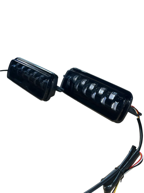 Светодиодные подфарники ВАЗ Нива 2121, 21213, 21214, 2131 — 11 Линз (ПТФ + ДХО + Поворот) Харьков - изображение 5