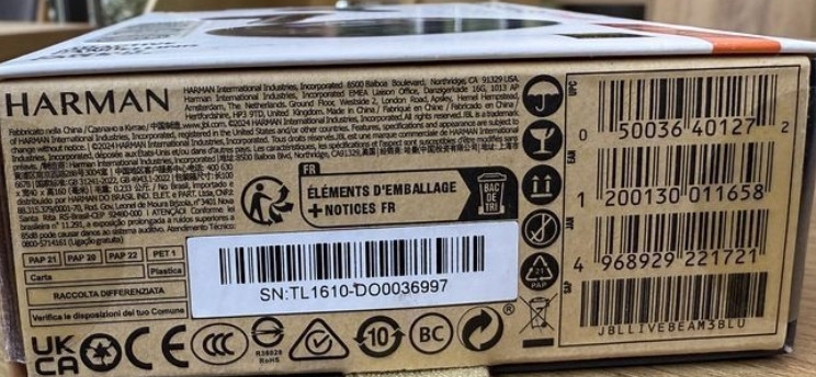 JBL Live Beam 3 (черные) ОРИГИНАЛ – беспроводные наушники. Харьков - изображение 4