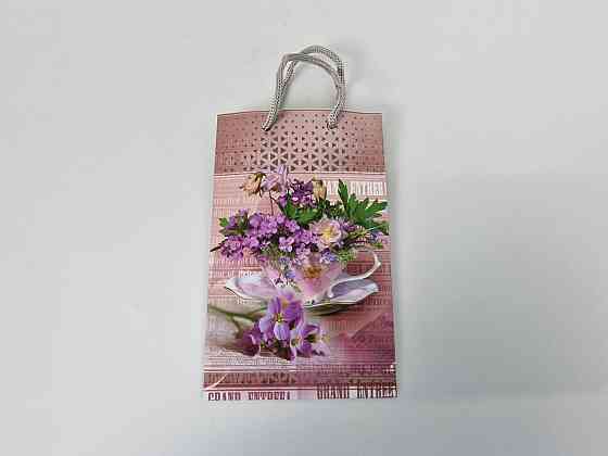 Пакет паперовий подарунковий малий 11/18/5 (арт М010) (12 шт.) Харків