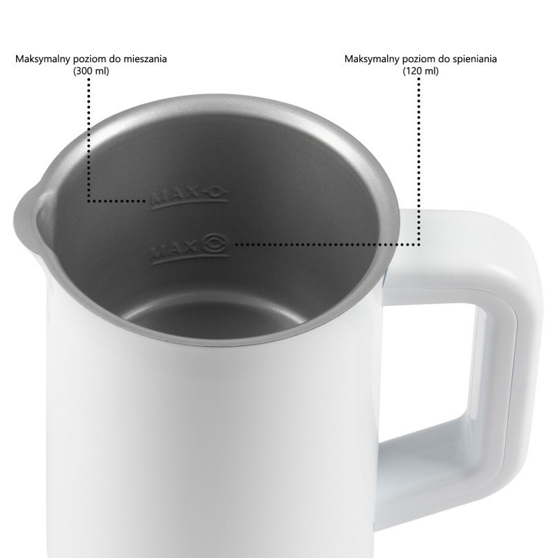 Вспениватель молока 300 мл 2в1 для подогрева и вспенивания Clatronic MS (3693) Нововолынск - изображение 5