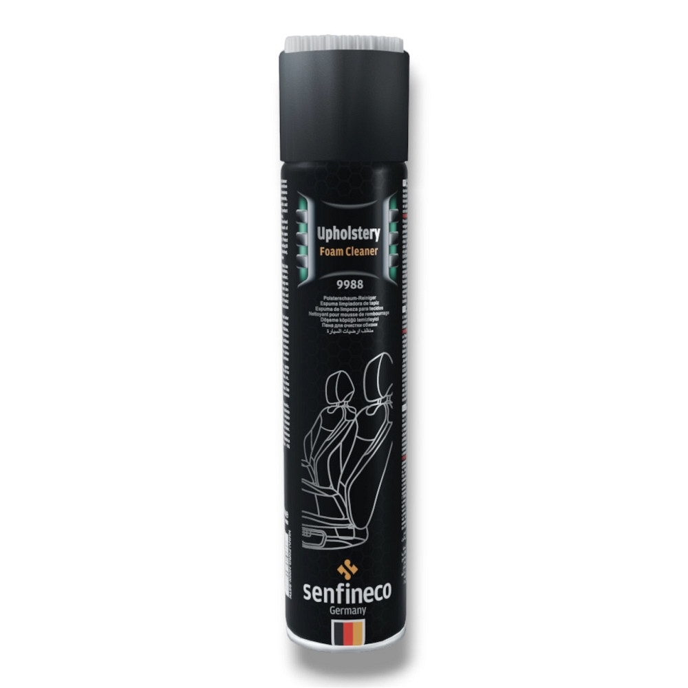 Пенный очиститель салона Senfineco Upholstery Foam Cleaner 9988 650 мл со щеткой Чортков - изображение 1