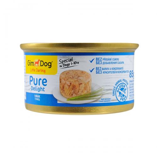 Корм влажный GimDog Pure Delight для собак миниатюрных пород с тунцем 85 г Киев - изображение 3