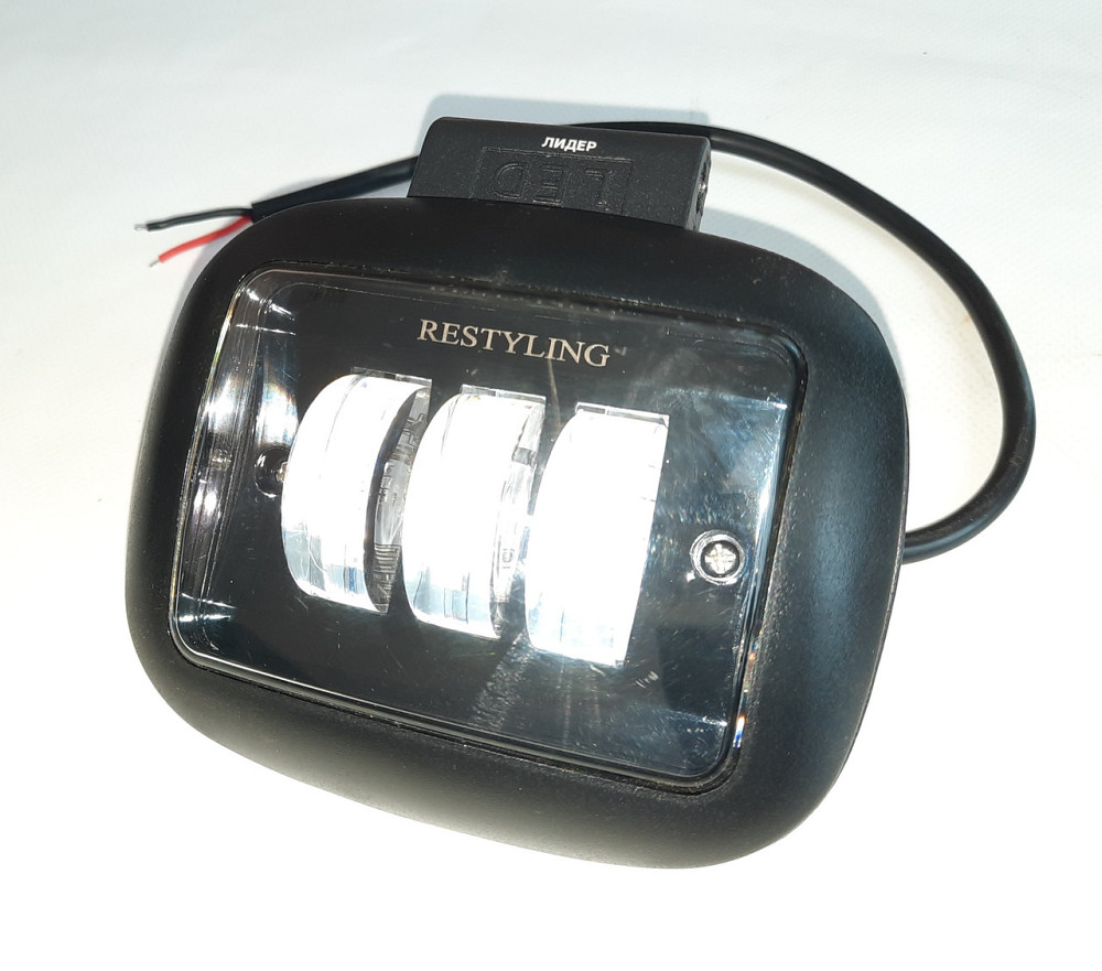 Фари LED ближній/дальній 45W/9-32V/3LED 99 66B біла/жовта RESTYLING Винница - изображение 1