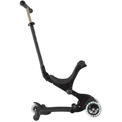 Самокат Globber Go Up Deluxe Lights 5 в 1 колеса з підсвіткою Чорний (646-720-2) Вінниця