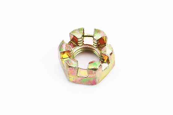 Гайка коронна M10 (кріплення кермової тяги/кульової опори) Київ