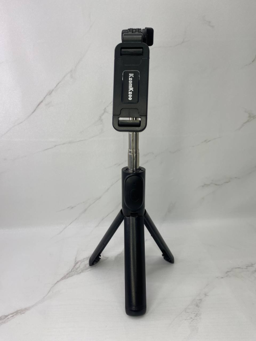 Висувний штатив для селфі-палиці kzomKzoo Штатив kzomKzoo Selfie Stick зі знімним бездротовим пультом дистанційного керування Б/В Київ - фото 2