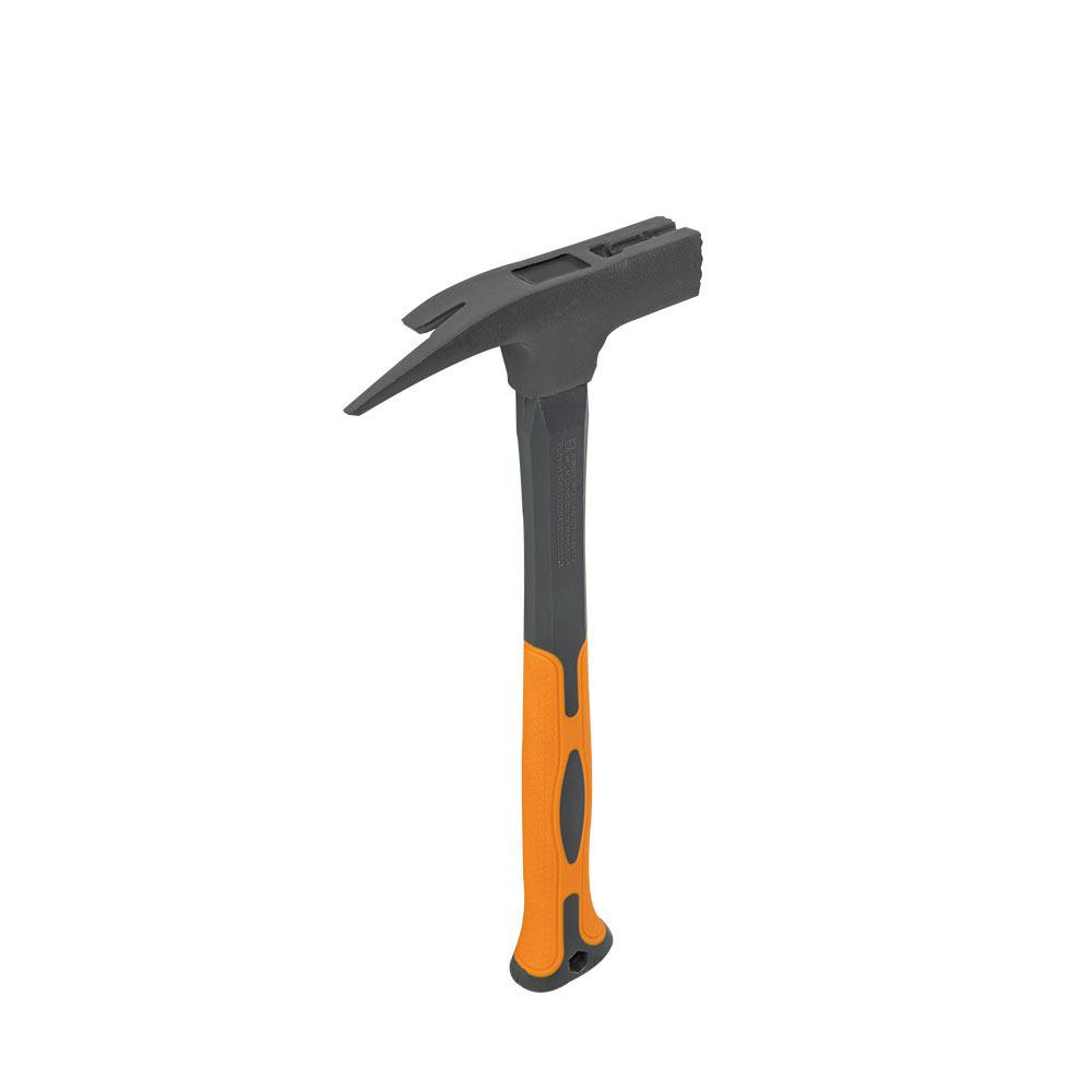 Молоток столярний FIBERGLASS з магнітною ручкою зі скловолокна для цвяхів, 600г, DIY-HF2060 Київ - фото 3