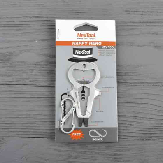 Міні-Мультитул NexTool BOTTLE OPENER Happy Hero KT5007B Київ
