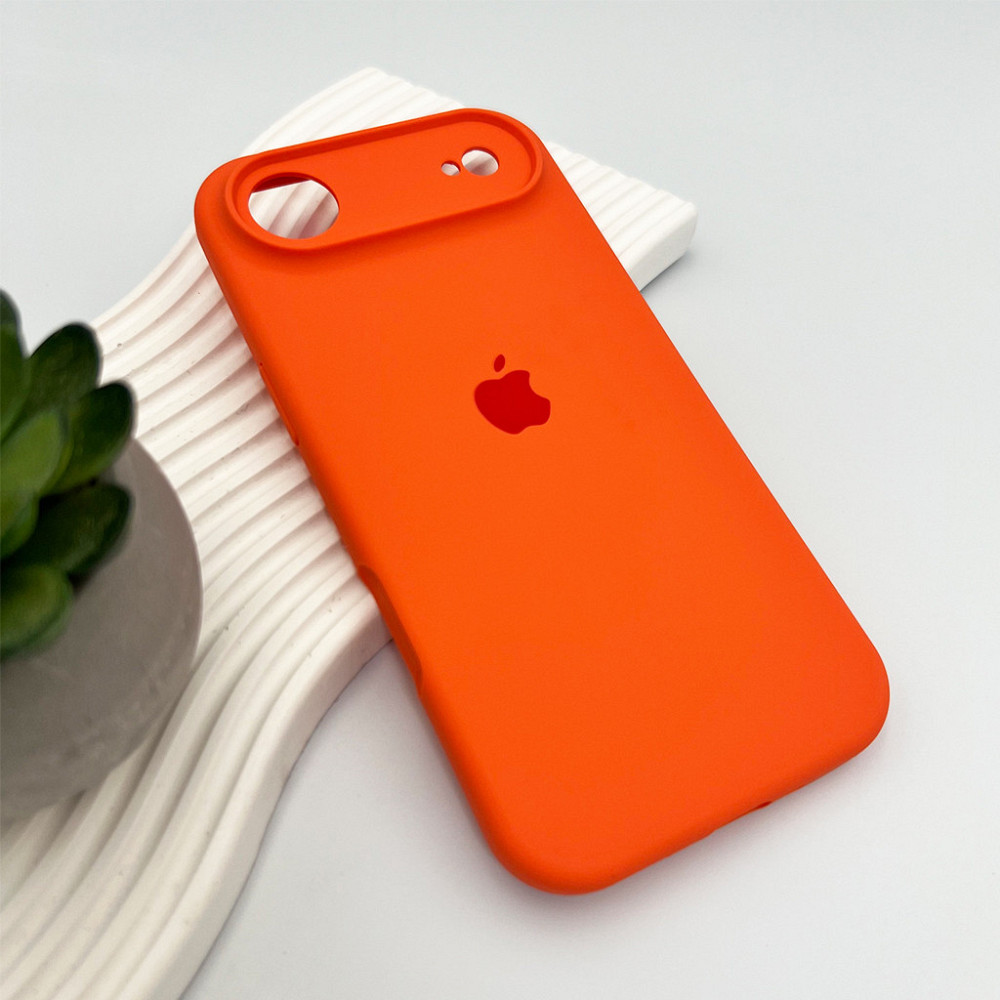 Чохол для смартфона Silicone Full Case AA Camera Protect for Apple iPhone 17 Air 52,Orange Київ - фото 4