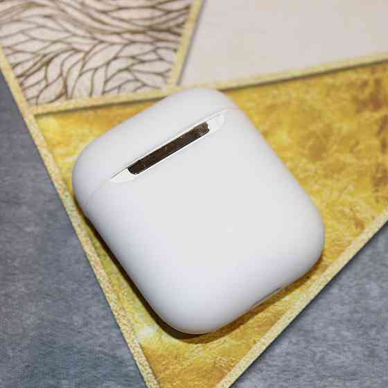 Силиконовый чехол AirPods 1/2 White Киев