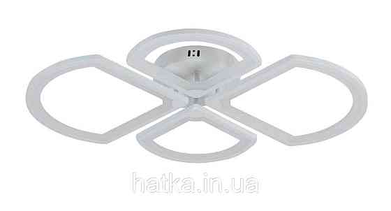 Люстра світлодіодна акрилова VALESO G 1142/2+2 WT 116W Київ