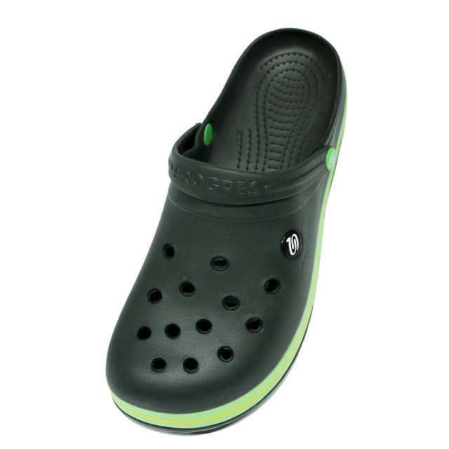 Кроксы мужские хаки зеленые сабо 