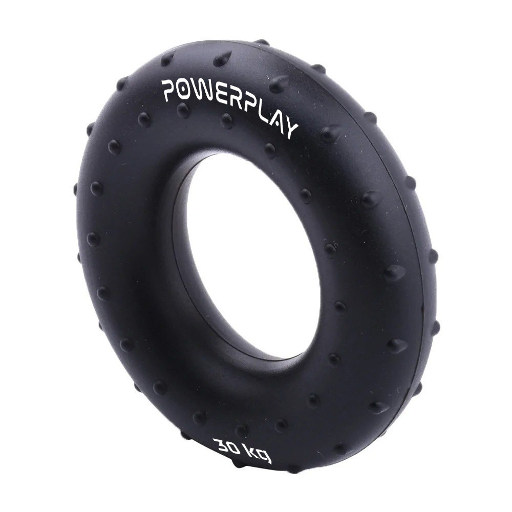Эспандер кистевой силиконовый PowerPlay PP-4338 Hand Grip Hard 30 кг. Черный Киев - изображение 2