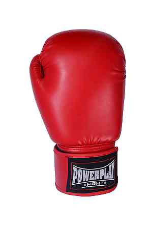 Боксерські рукавиці PowerPlay 3004 Classic Червоні 12 унцій Каменское