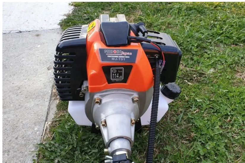 MJ-191 мотокоса бензиновая 5.2 л.с. с легким стартом и полной комплектацией для работы на участке Одесса - изображение 4