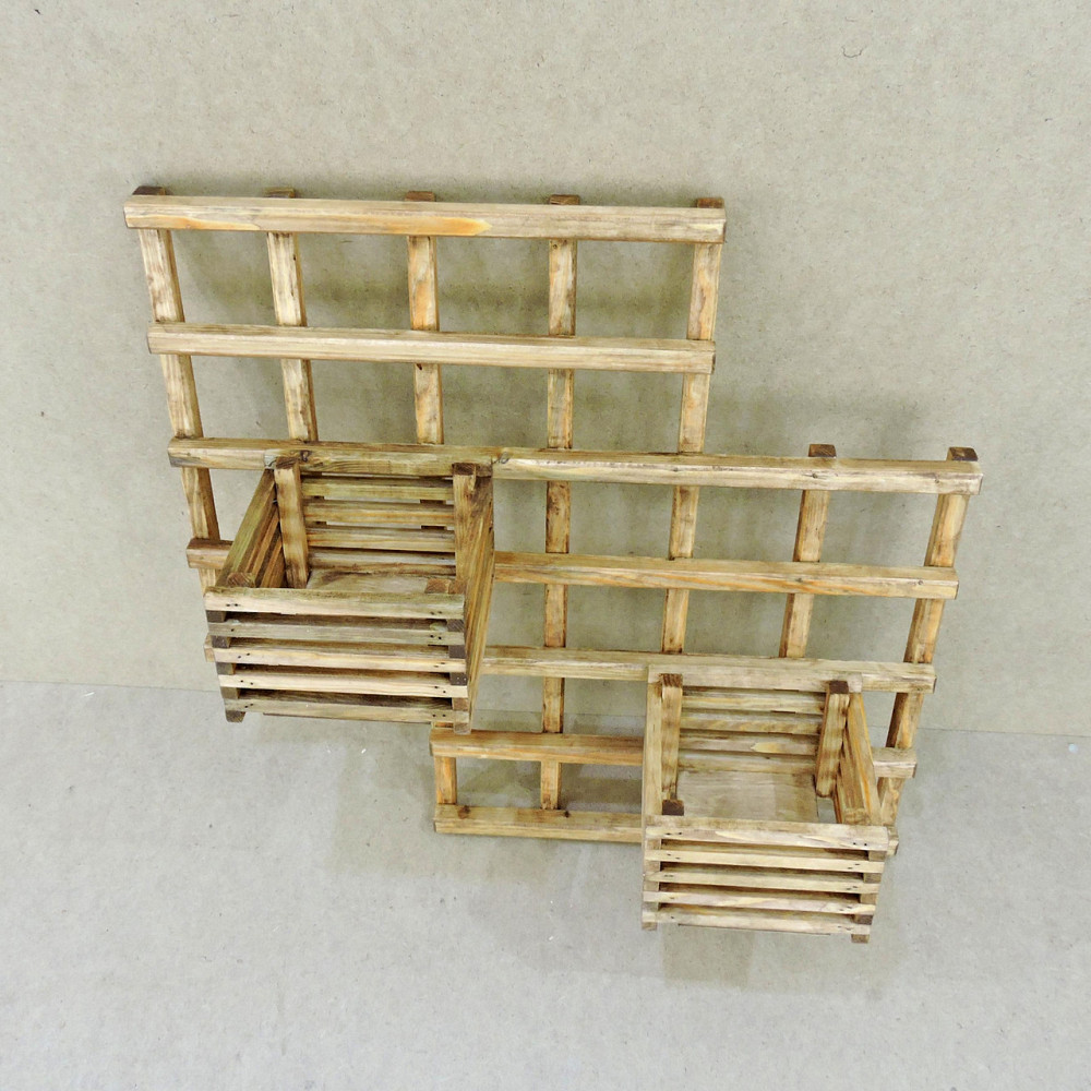 Полиця настінна для квітів "Жуіс" мускат Миколаїв - фото 4