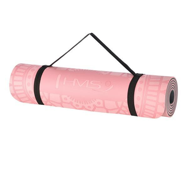 Килимок для йоги YM10 TPE LIGHT PINK HMS Київ - фото 9