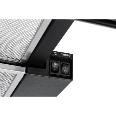 Вытяжка кухонная GRANADO Telde 603-700 black glass (GCH16311) Винница - изображение 3