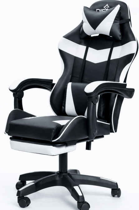 Кресло геймерское DIEGO Phantom RS Black-White Киев - изображение 4