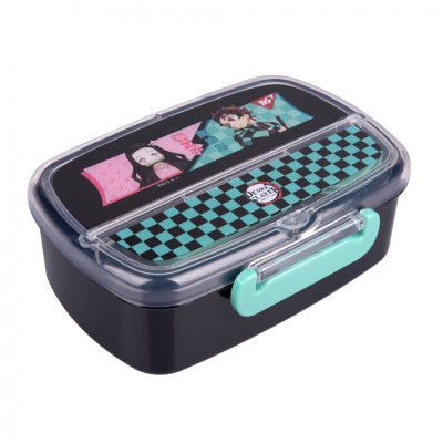 Ланч-бокс детский Yes Demon Slayer 750 мл, з приладдям (708275) Винница - изображение 1