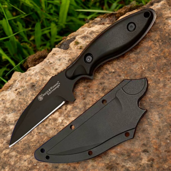 Ніж мисливський Smith&Wesson 497 Black Дніпро