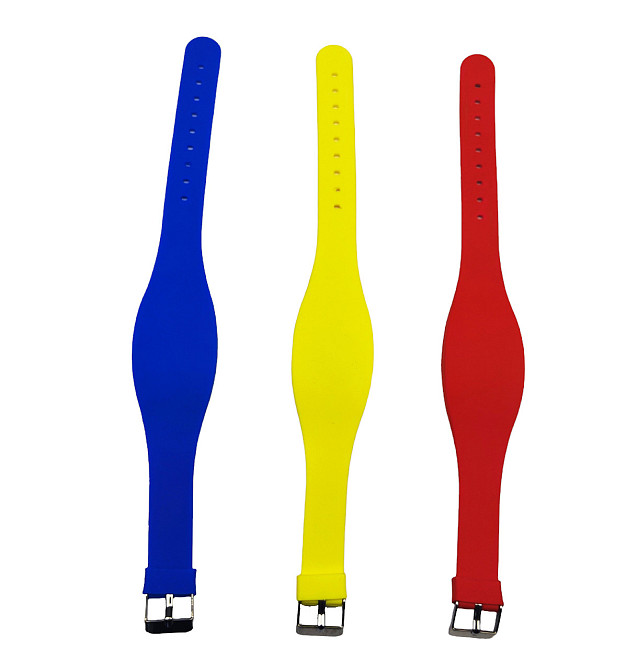 RFID браслет с чипом MIFARE SEVEN R-66 красный Киев - изображение 4