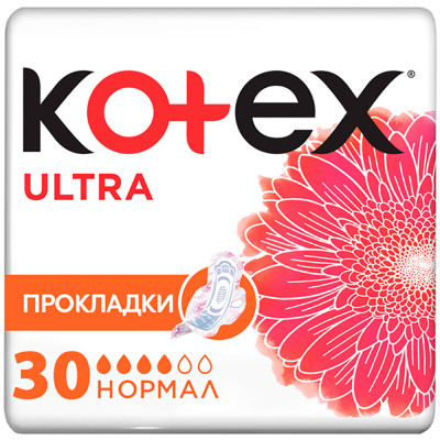 Гігієнічні прокладки Kotex Ultra Normal 30 шт. (5029053569093) Вінниця - фото 1