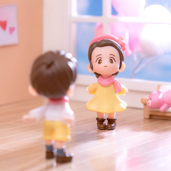 Мініатюрні фігурки дітей 2 шт 5.8 х 2.9 см Перше побачення Одеса