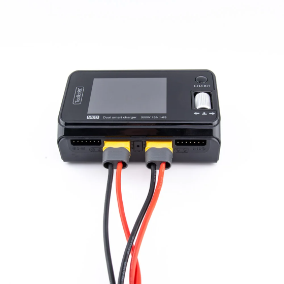 Зарядний пристрій ToolkitRC M6D 2 канали 500 Вт 15 А для LiPo, LiHV, Li-ion, NiMh, Pb акумуляторів 1-6S Київ