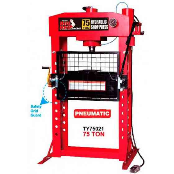 Пневмогідравлічний ножний прес 75т TORIN TY75021 Одеса