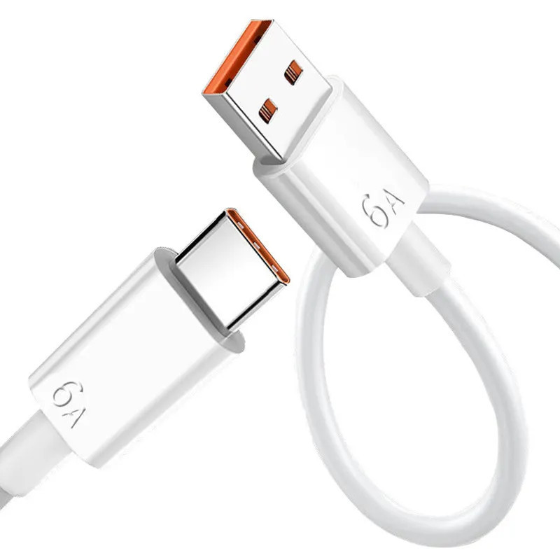 Кабель швидкої зарядки 6А Super Quick Charge Type-C USB 1м AC Prof SC06-1C Київ - фото 1